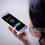 Close-up of woman talking on her mobile phone