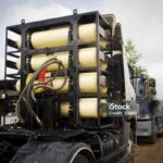 "CNG / NGV gas tanks for heavy truck , alternative fuel"
