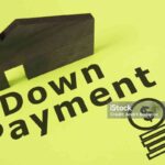 Down Payment is shown on a photo using the text