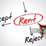 Accept or Reject Rent decide diagram, business concept