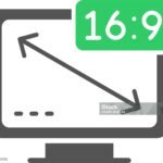 16.9 Inch Smart TV Icon Vector Element