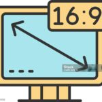 16.9 Inch Smart TV Icon Vector Element