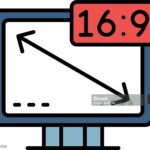 16.9 Inch Smart TV Icon Vector Element